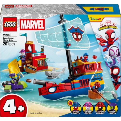 Le bateau pirate de l’équipe Spidey - LEGO Marvel