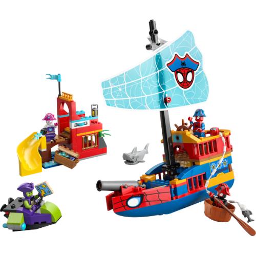 Le bateau pirate de l’équipe Spidey - LEGO Marvel