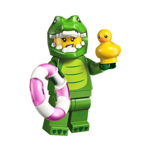 Minifigurines Serie 28 no 71051 - Le crocodile - 