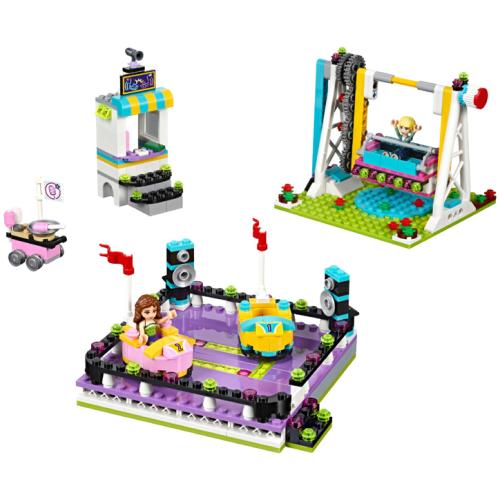 Les auto tamponneuses du parc d'attraction - LEGO Friends