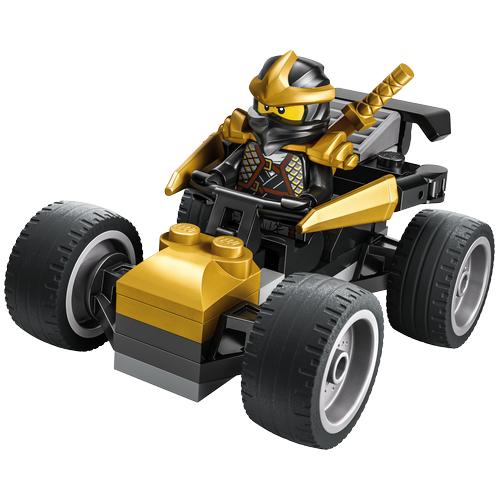 Polybag Ninjago - La voiture du Ninja Cole - 