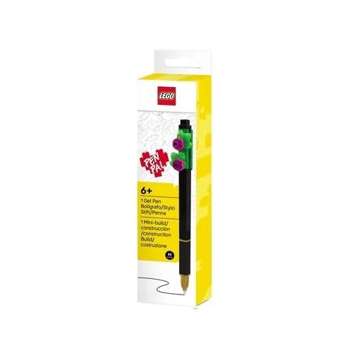 LEGO Botanicals stylo gel, noir – fleur rose - 