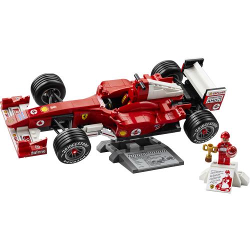 Ferrari F2004 et Michael Schumacher - LEGO Icons