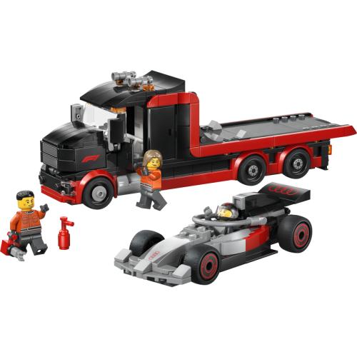 Camion de F1® avec voiture de course de F1® Audi - LEGO City