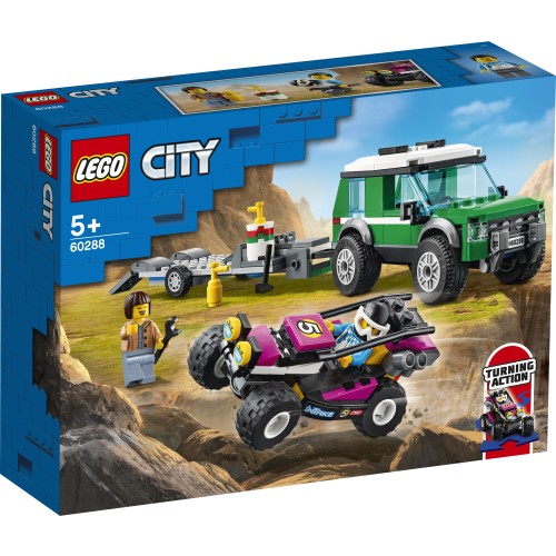 Le transport du buggy de course - LEGO City