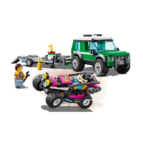 Le transport du buggy de course - LEGO City