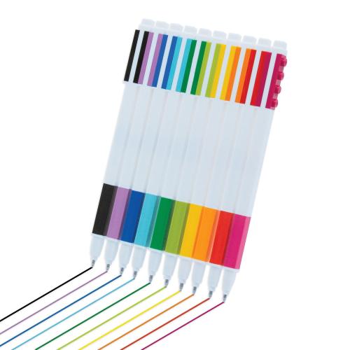 Lot de 10 stylos à encre gel - 