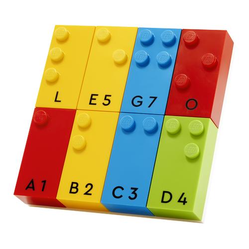 Polybag le plaisir de jouer avec des briques en braille - 
