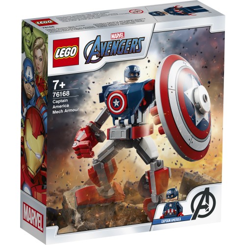 L’armure robot de Captain America - Lego LEGO Marvel
