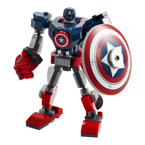 L’armure robot de Captain America - LEGO Marvel