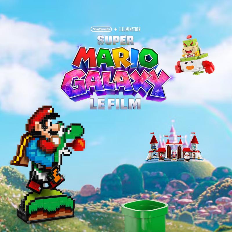 Super Mario Galaxy, du film aux LEGO - Brick Occasion
