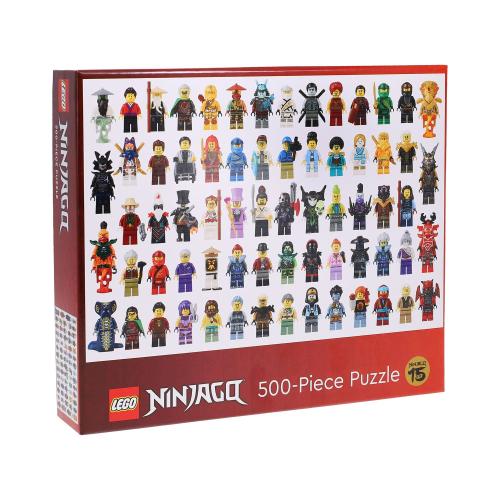 Puzzle LEGO NINJAGO de 500 pièces - 