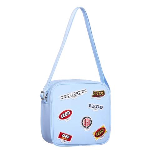 Sac à main à bandoulière Logo rétro -bleu - Lego 