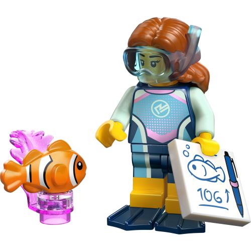 Minifigurines Série 29 - La biologiste marine - 