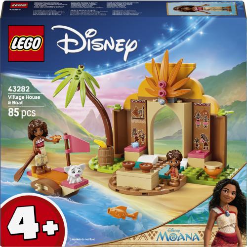 Maison de village et pirogue de Vaiana - LEGO Disney