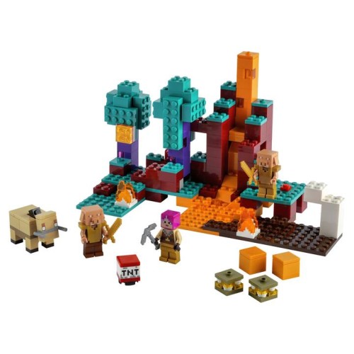 La forêt biscornue - LEGO Minecraft