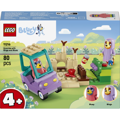 Les grand-mères avec Bingo et Bluey - LEGO Bluey