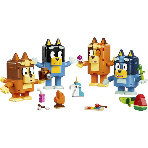 La famille de Bluey en briques - LEGO Bluey