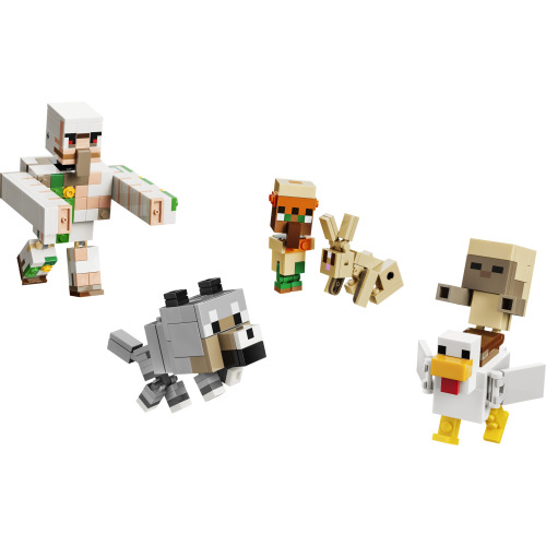 L’attaque du désert du Poulet chevauché - LEGO Minecraft