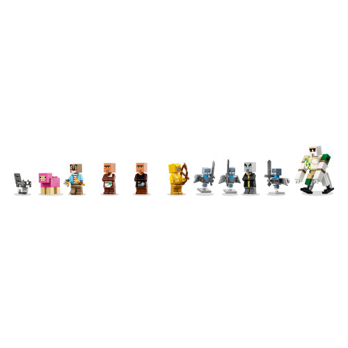L'Évocateur à l'attaque du village - LEGO Minecraft