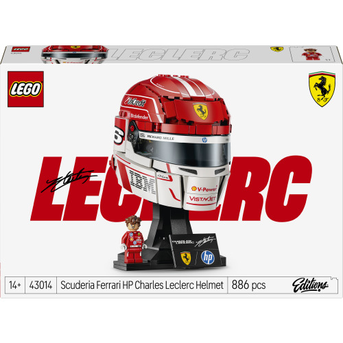 Scuderia Ferrari HP Casque de Charles Leclerc - Lego LEGO Editions