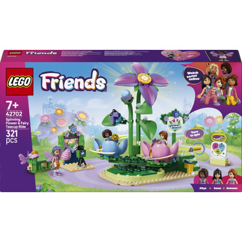 La fleur tournoyante et les tasses à thé féériques - LEGO Friends