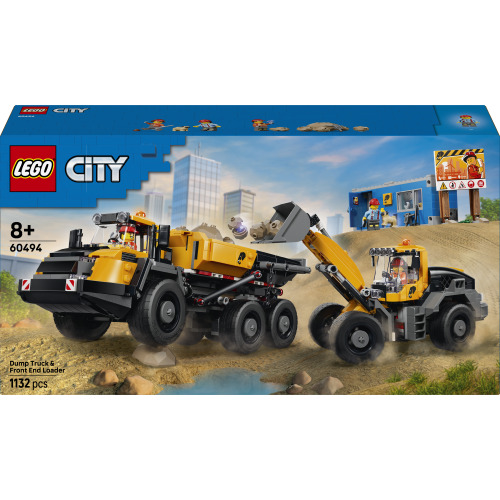 Le camion-benne et la chargeuse frontale - LEGO City