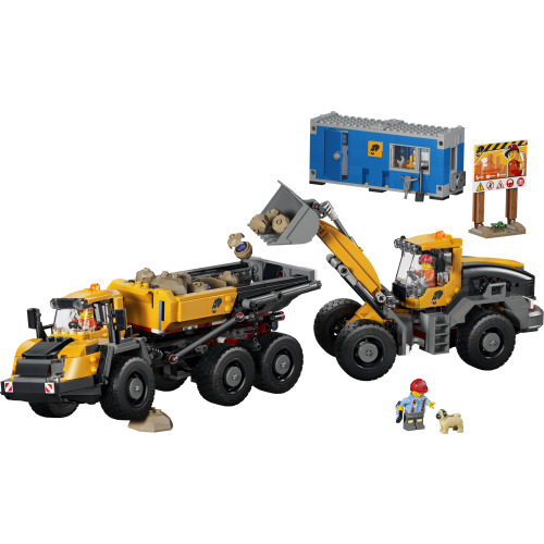Le camion-benne et la chargeuse frontale - LEGO City