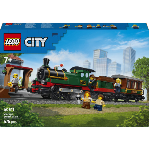 Le train à vapeur rétro - LEGO City