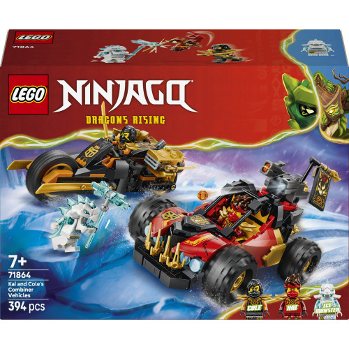 Véhicules combinables de Kai et Cole - LEGO Ninjago
