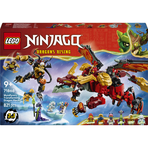 Le robot dragon transformable de Braséra - LEGO Ninjago