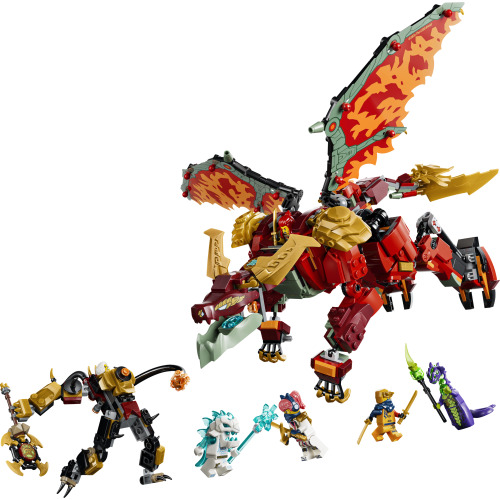 Le robot dragon transformable de Braséra - LEGO Ninjago