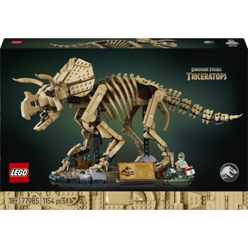 Les fossiles de dinosaure : le tricératops - LEGO Jurassic World