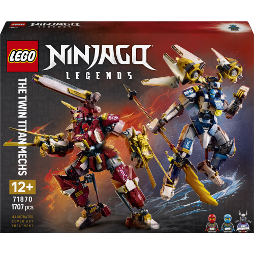 Les robots Titan jumeaux - LEGO Ninjago