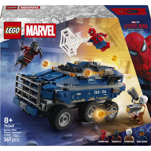 La poursuite du fourgon pénitentiaire de Spider-Man - LEGO Marvel