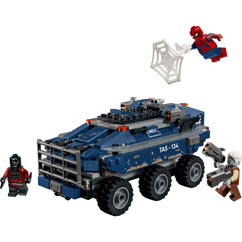 La poursuite du fourgon pénitentiaire de Spider-Man - LEGO Marvel