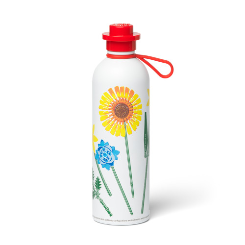 Bouteille en acier fleurs de printemps - 