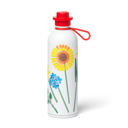 Bouteille isotherme fleurs de printemps - Lego 