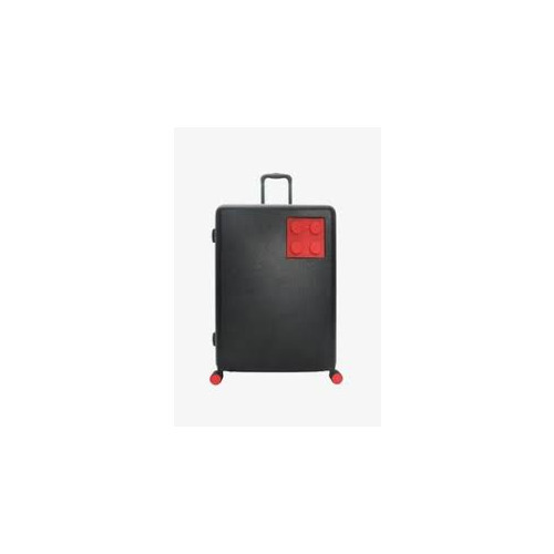 Valise brique 2x2 - 28 pouces - noir et rouge - 