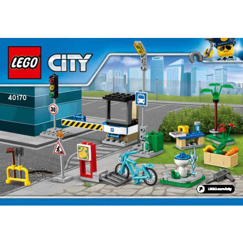 Ensemble d'accessoires Construis ma ville - Lego LEGO City