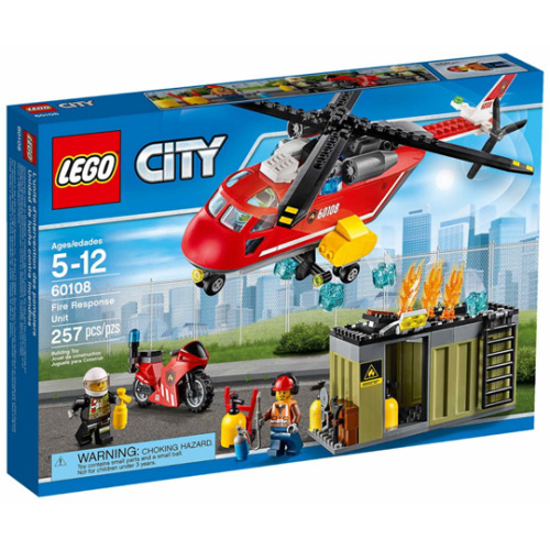 L'unité de secours des pompiers - Lego LEGO City