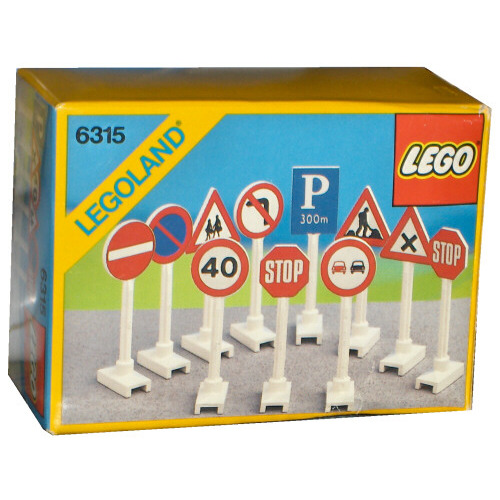 Panneaux de signalisation - Lego Legoland