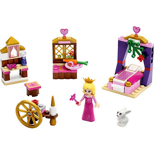 La chambre de la Belle au bois dormant - LEGO Disney