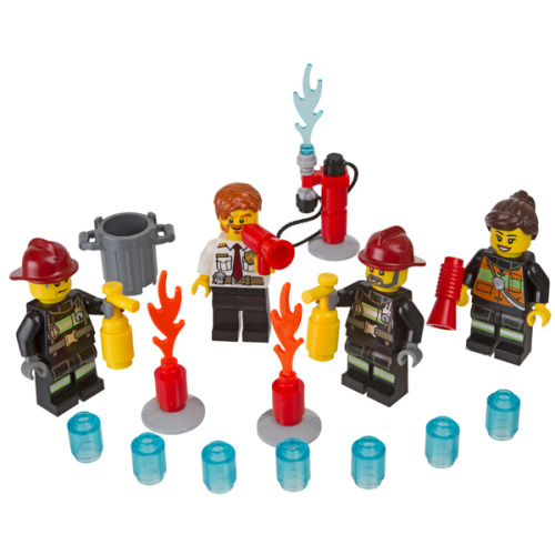 Ensemble d’accessoires Pompiers - LEGO City