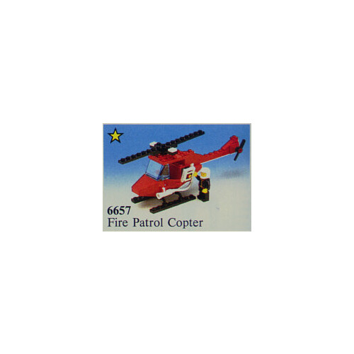 L'hélicoptère des pompiers - Legoland