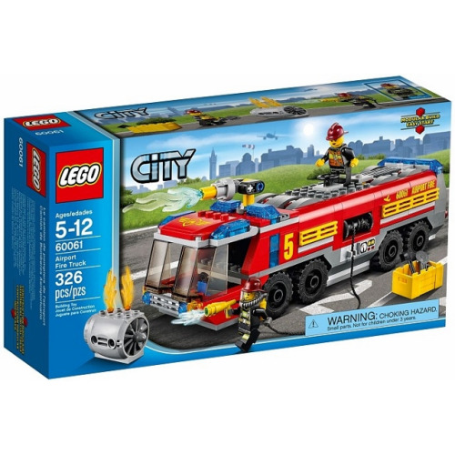 Le Camion de pompiers de l'aéroport - Lego LEGO City