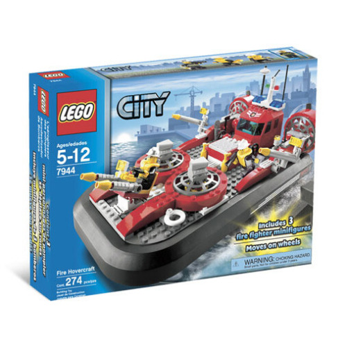 Aéroglisseur de pompiers - LEGO City