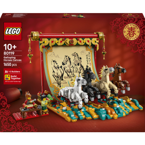 Tableau vivant : le galop des chevaux - 