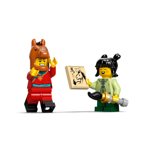 Tableau vivant : le galop des chevaux - 