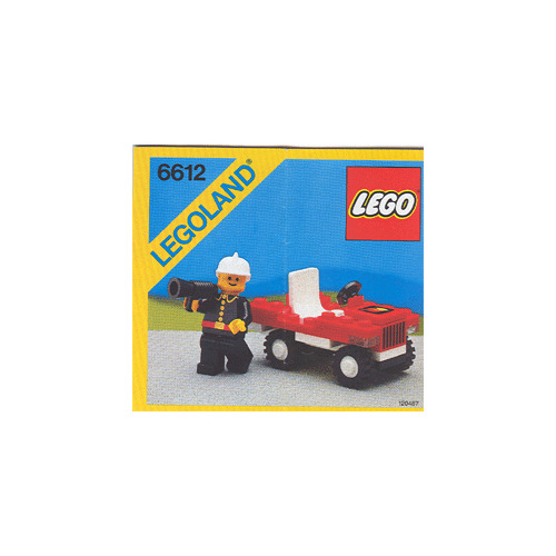 La voiture du chef des pompiers - Lego Legoland